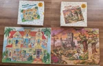 Puzzle Within Cat House & Hidden Pictures Great American Factory 550PCS. Fixed Price $36.67.