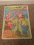 Vintage 1982 Golden The Berenstain Bears Frame Tray Puzzle Complete. Fixed Price $17.99.