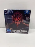 Star Wars (darth Maul) Super 3D Jigsaw Puzzle By Cardinal (2012) - 150 Pcs New. Fixed Price $15.99.