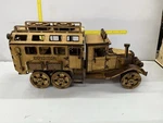 Expedition Wagon Wooden 3D Mechanical Model Kit Puzzle Toy Diy Gift. Fixed Price $52.88.