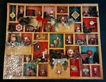 Springbok Christmas Jigsaw Puzzle, The More Merrier!, 1000 Pc, Complete. Fixed Price $17.99.