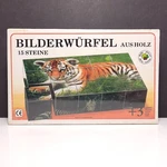 Vintage Bilderwurfel 6 Wood Block Animal Puzzles One Made Czechoslovakia. Fixed Price $34.95.