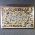 Fx Schmid Puzzle Antique World Map 1500 Pieces 33 3/4 21 1/4 West Germany. Fixed Price $25.00.