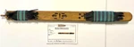 Antique Native American Indian Beaded Wood Puzzle Pipe Stem & Coa; 1880 -1900. Fixed Price $650.00.
