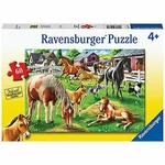 Ravensburger Happy Horses 60 Pcs Jigsaw Puzzle (box Damaged). Fixed Price $12.00.