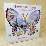 New Sunsout 1000-PIECE Jigsaw Puzzle Winter Butterfly 97005 Sealed. Fixed Price $24.95.