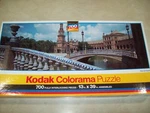 Roseart Kodak Colorama Plaza De Espa 700 Piece Jigsaw Puzzle 13" X 39" Sealed. Fixed Price $19.99.