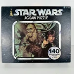 Vintage 1977 Star Wars 140 Pc Puzzle (40100) Series Han And Chewbacca Complete. Fixed Price $24.27.