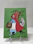 Vintage Judy/instructo Pc Wooden Puzzle Red Riding Hood J106002 1990. Fixed Price $15.00.
