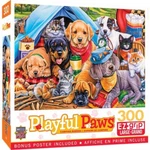 Masterpieces Jigsaw Puzzle; Camping Buddies; 300 Ez-grip. Fixed Price $14.25.