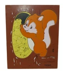 Playskool Squirrel Wooden Puzzle 275-37. Fixed Price $9.99.