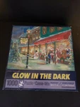 Bits & Pieces Candy Cane Lane 1000 Jigsaw Puzzle Glow In Dark Christmas. Fixed Price $19.49.