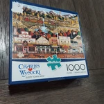 Buffalo Charles Wysocki 'sleepy Town West' 1000 Pc Puzzle Saloon Horses Carriage. Fixed Price $24.00.