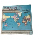 Vintage Nordevco The World Jigsaw Puzzle Map 600 Pc Sealed Cold War Ussr 1980S. Fixed Price $17.99.