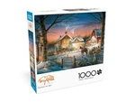 Buffalo Games Jigsaw Puzzle; Trimming The Tree By Terry Redlin; 1000 Pcs. Fixed Price $14.95.