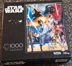 Buffalo Games Star Wars 1000 Piece Jigsaw Puzzle Disney Photomosaic. Fixed Price $12.49.