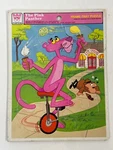 Vintage 1979 Whitman Frame-tray Puzzle Pink Panther #4512-2D Cardboard. Fixed Price $13.95.