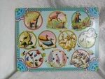 2010 Eeboo Kevin Hawkes Frame Tray 1-10 Counting Animals Puzzle. Fixed Price $9.74.