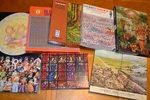 Lot Of 8 Jigsaw Puzzles, Mixed Brands, Vintage 500-1000 Pieces. Fixed Price $30.00.