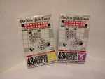 New York Times Crossword Companion Roll-a-puzzle Refills Volumes 4 & 5 Sealed!. Fixed Price $17.00.