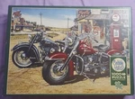 Cobble Hill: Two For The Road 1000 Piece Jigsaw Puzzle - Nostalgic Motorcycles. Fixed Price $17.99.