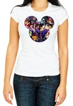 Mickey Mouse Silhouette Disney Villains Character Short Sleeve Woman Tee K1060. Fixed Price $15.03.