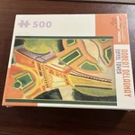 Pomegranate Robert Delaunay: Eiffel Tower 500-PIECE Jigsaw Puzzle. Fixed Price $20.00.