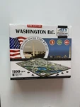 Sealed 4D Cityscape Time Puzzle, Washington D.c. 1100+ Pieces, New. Fixed Price $39.80.
