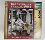 Buffalo Jigsaw Puzzle Saturday Evening Post The Rookie Norman Rockwell 1000 Pcs. Fixed Price $15.00.