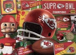 Youthefan Nfl Kansas City Chiefs Wooden Retro Series Puzzle Team Colors Sealed. Fixed Price $49.99.