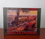 Nicolas Trudgian Union Pacific 4884 Big Boy 1000 Piece Puzzle Fink 7 Co. New. Fixed Price $29.00.