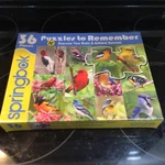 Springbok 36 Piece Jumbo "birds Of Feather Jigsaw Puzzle 18X23.5 New. Fixed Price $19.95.
