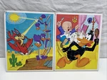 Vintage 70S Warner Puzzles Road Runner, Willy Coyote, Daffey Duck, Elmer Fudd. Fixed Price $7.14.