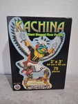 Vintage Kachina Hopi Indian Dancer Giant Shaped Floor Large 75PC Puzzle 2' X 3'. Fixed Price $9.99.