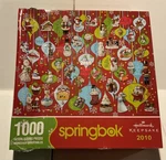 Springbok Christmas Keepsakes 1000 Piece Jigsaw Puzzle Hallmark 30X24 2010. Fixed Price $9.99.