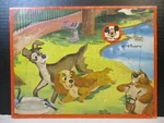 Lady And The Tramp Frame Tray Puzzle Walt Disney Mickey Mouse Club Jaymar Vtg. Fixed Price $13.59.