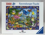 Ravensburger The Butterfly Place 1000 Piece Jigsaw Puzzle Ingrid Slyder New. Fixed Price $27.99.