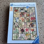 New 2010 Ravensburger Jigsaw Puzzle Vintage Flora 500 Piece 14 X 19 Inch. Fixed Price $20.00.