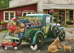Green Grocer 35 Piece Tray Jigsaw Puzzle Cobble Hill New. Fixed Price $16.99.