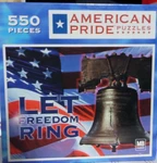 American Pride "liberty Bell" Puzzle By Milton Bradley 14X18 - 550 Piece. Fixed Price $21.95.