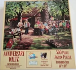 Sunsout 500 Piece Jigsaw Art Puzzle "anniversary Waltz" 18"X24" Ken Zylla Used. Fixed Price $7.00.