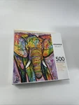 Aquarius Select Dean Russo Elephant 500-PIECE 16X20 Jigsaw Puzzle-sealed!. Fixed Price $18.95.