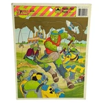 Toxic Crusaders Frame Tray Puzzle 1991 By Golden 11 8.5 Vintage Vgc. Fixed Price $13.95.