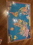 Eeboo 100 Piece Puzzle Giant 18 27 World Map-best Toy Award, In Box Complete. Fixed Price $12.00.