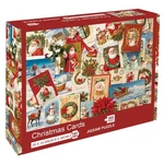 Puzzles For Adults 500 Pieceschristmas Cards Collection Jigsaw. Fixed Price $11.00.