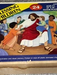 Vintage Judy Instructo Jesus Blessing The Children 24PC 3-7 Religious Puzzle. Fixed Price $31.77.
