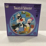 Vintage Whitman Jigsaw Puzzle Walt Disney Tweety & Sylvester 4426 Sealed. Fixed Price $35.00.