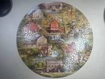 Springbok Circular Jigsaw Puzzle Grist Mills Barns Pzl 6043 Over 500 Pc Complete. Fixed Price $39.95.