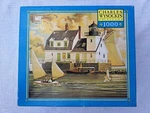 Charles Wysocki Americana Rockland Breakwater Light 1000 Pc Puzzle Mb Hasbro Guc. Fixed Price $24.90.
