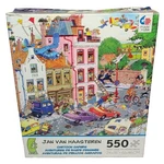 Friday The 13TH Ceaco Jan Van Haasteren 550 Piece Jigsaw Puzzle 24" X 18". Fixed Price $19.23.